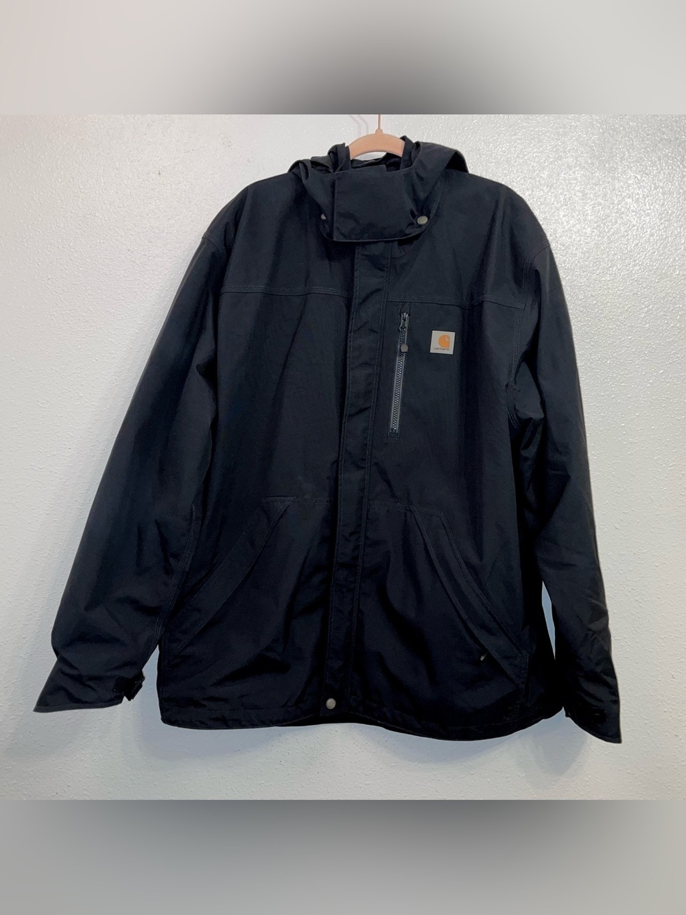 Carhartt Men's Black storm defender Jacket